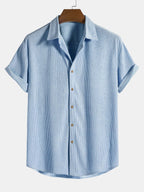 LEÓN | Conjunto Camisa Texturizada y Shorts