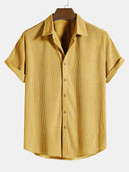 LEÓN | Conjunto Camisa Texturizada y Shorts