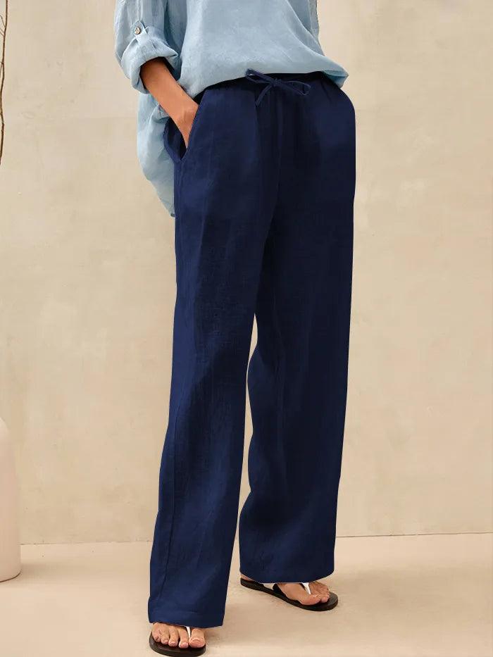 LYON | Klassische Hose aus 100 % Leinen