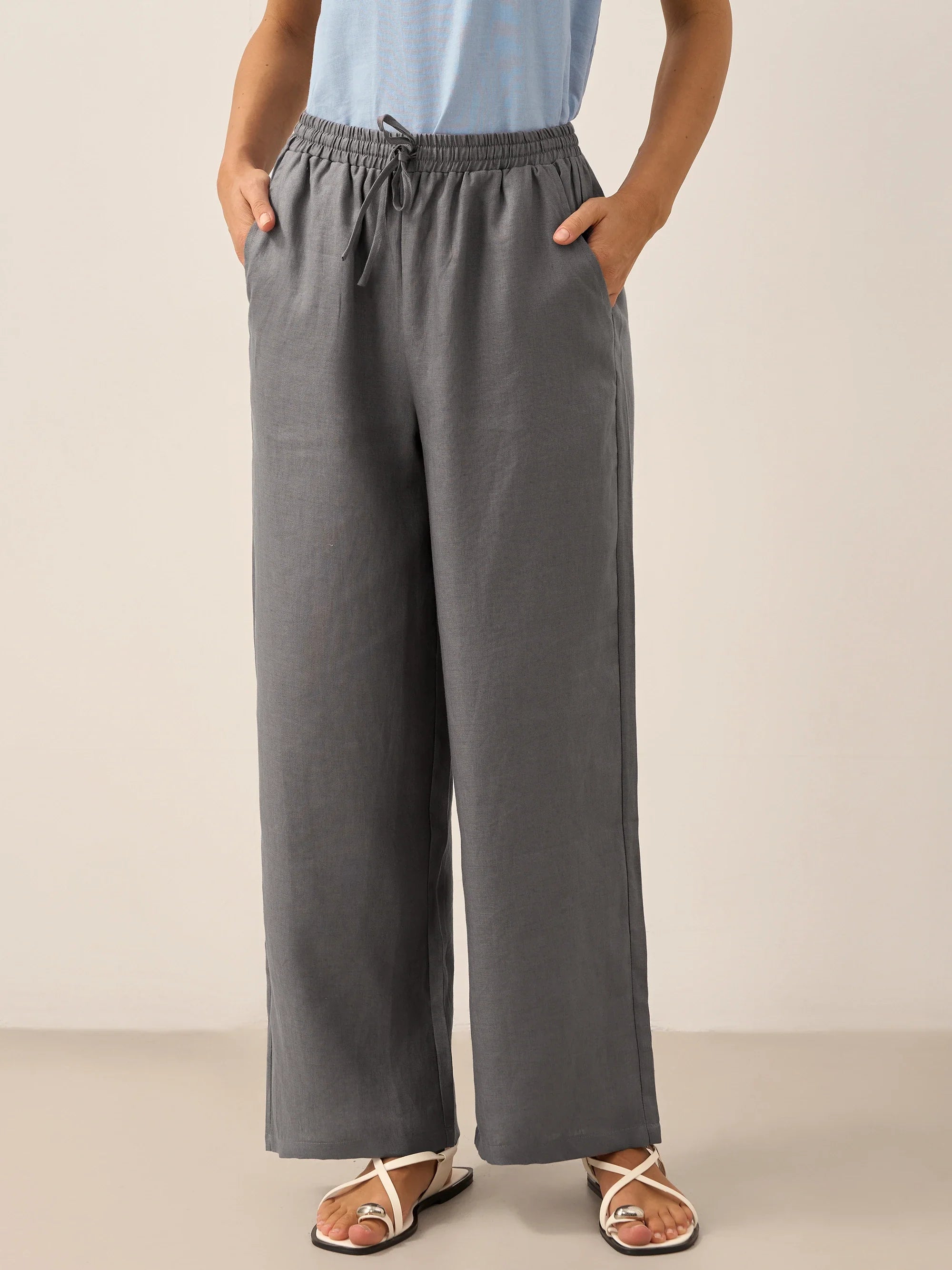 LYON | Klassische Hose aus 100 % Leinen