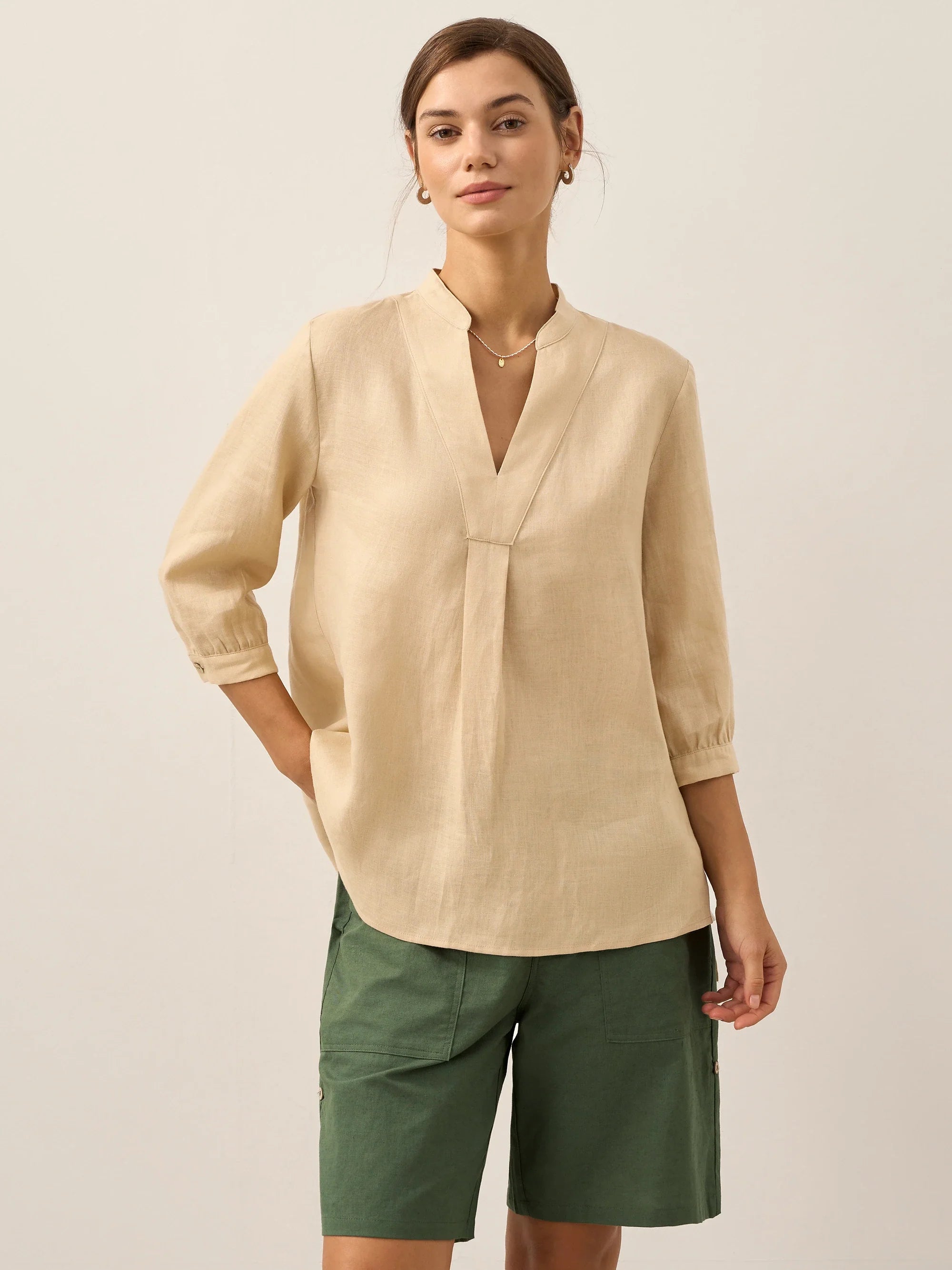 Joanna™ | Camisa de Lino 100%