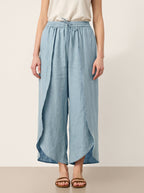PEREGRINE | Pantalón de lino de pierna ancha 100% Lino