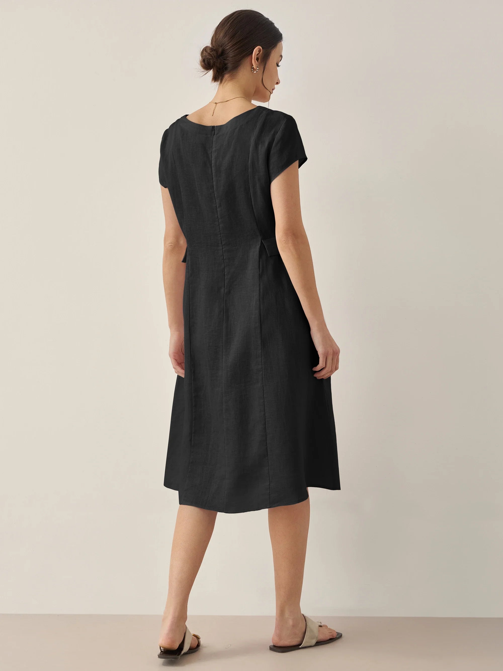 ALEXA | Vestido verano de lino 100%