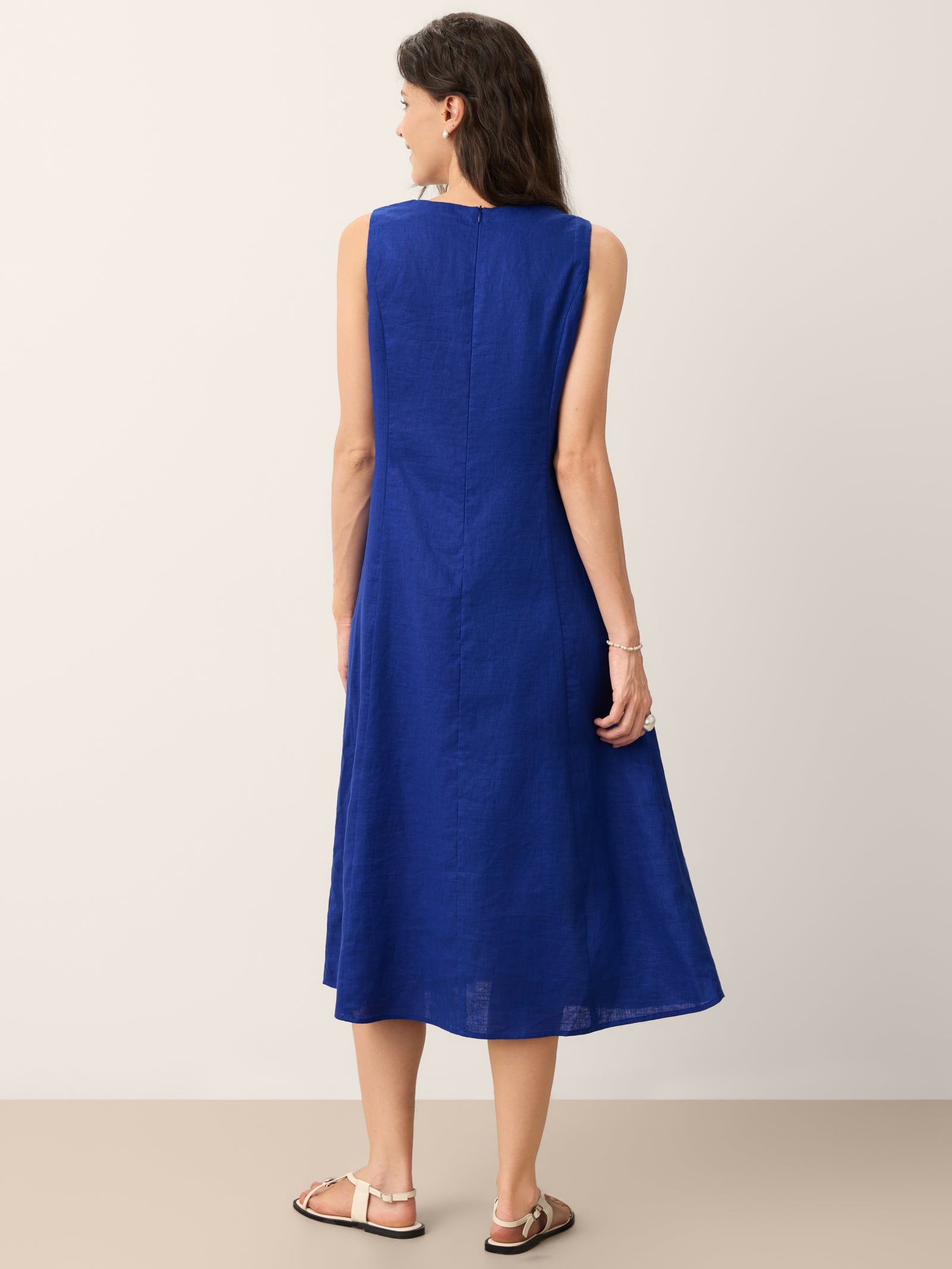 MARCELINE | Vestido de lino calidad 100% Lino