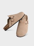 ST. BARTH Wildleder-Clogs