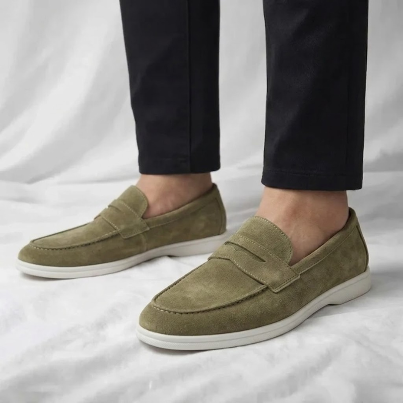 Mayfair Wildleder-Penny-Loafer