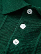 Enzo™ | Conjunto Polo Jacquard y Pantalón Recto
