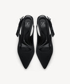 VICTORIA™ | Slingback Stiletto de Alta Elegancia