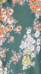 NATALIA™ | Vestido verde Floral