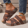 Martine - Orthopädische Ledersandalen mit Riemen für Damen