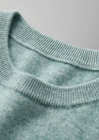PREMIUM CASHMERE CLASSIC CREWNECK T-SHIRT