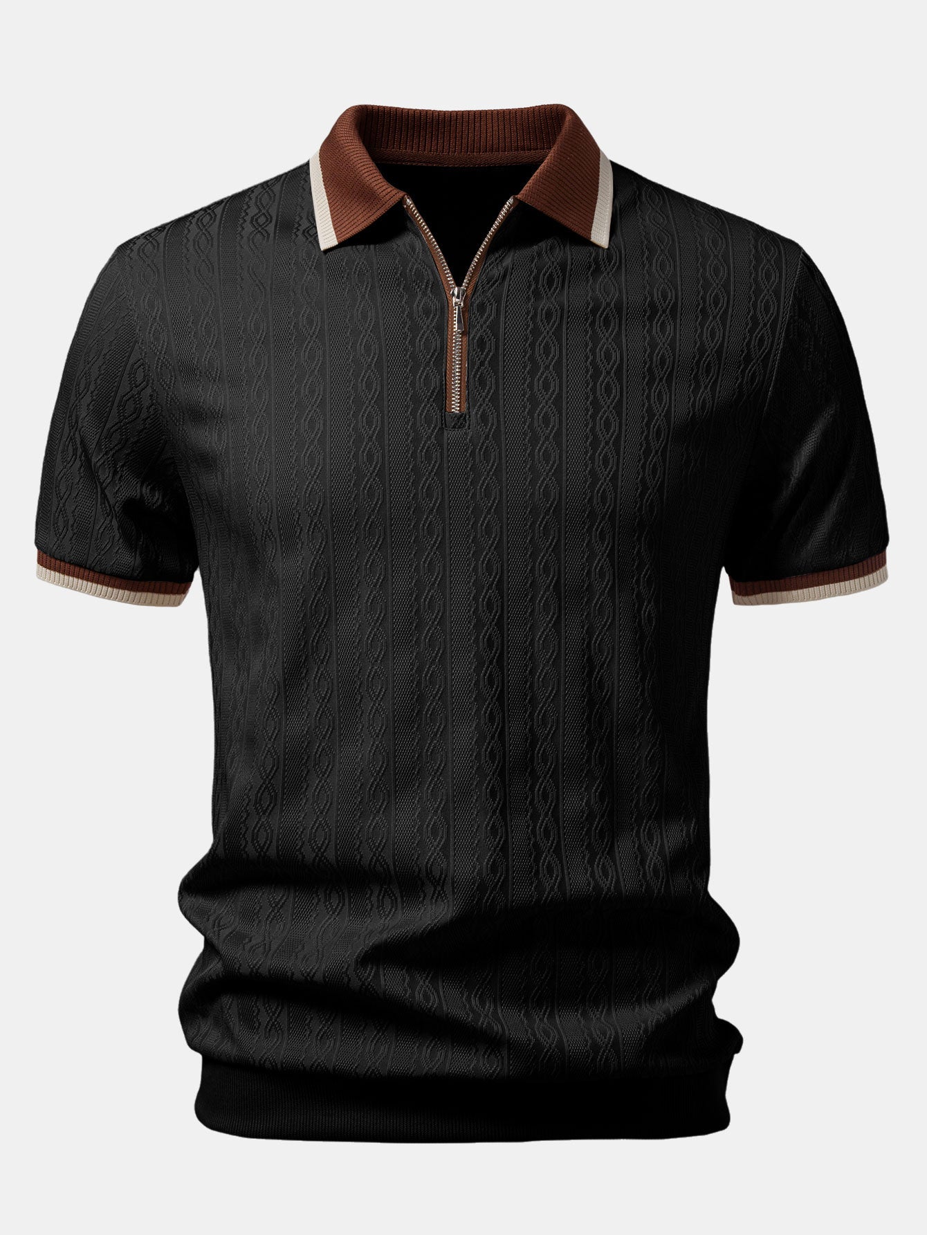 Mateo™ | Conjunto Polo Texturizado y Pantalón Slim