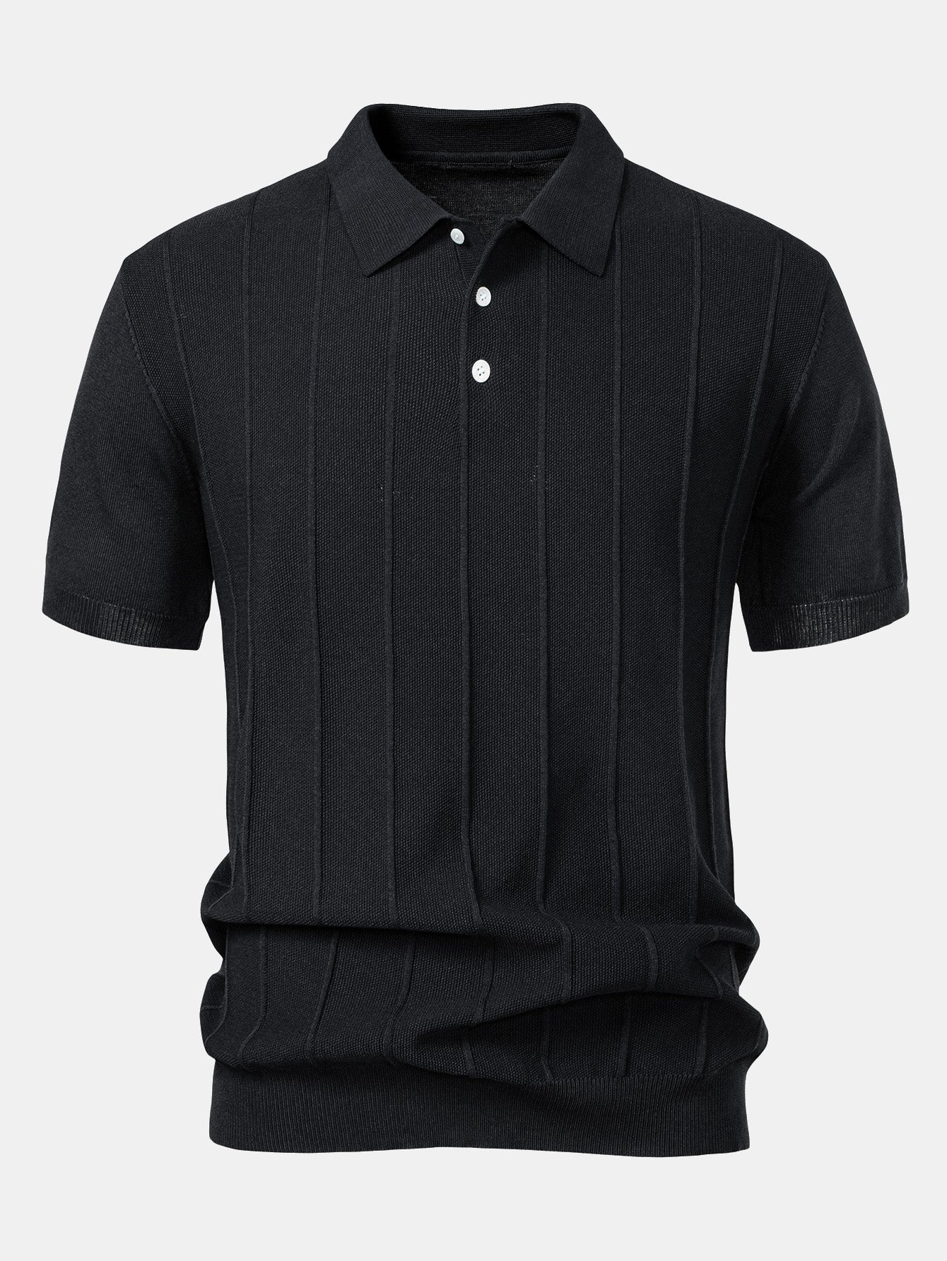 Enzo™ | Conjunto Polo Jacquard y Pantalón Recto