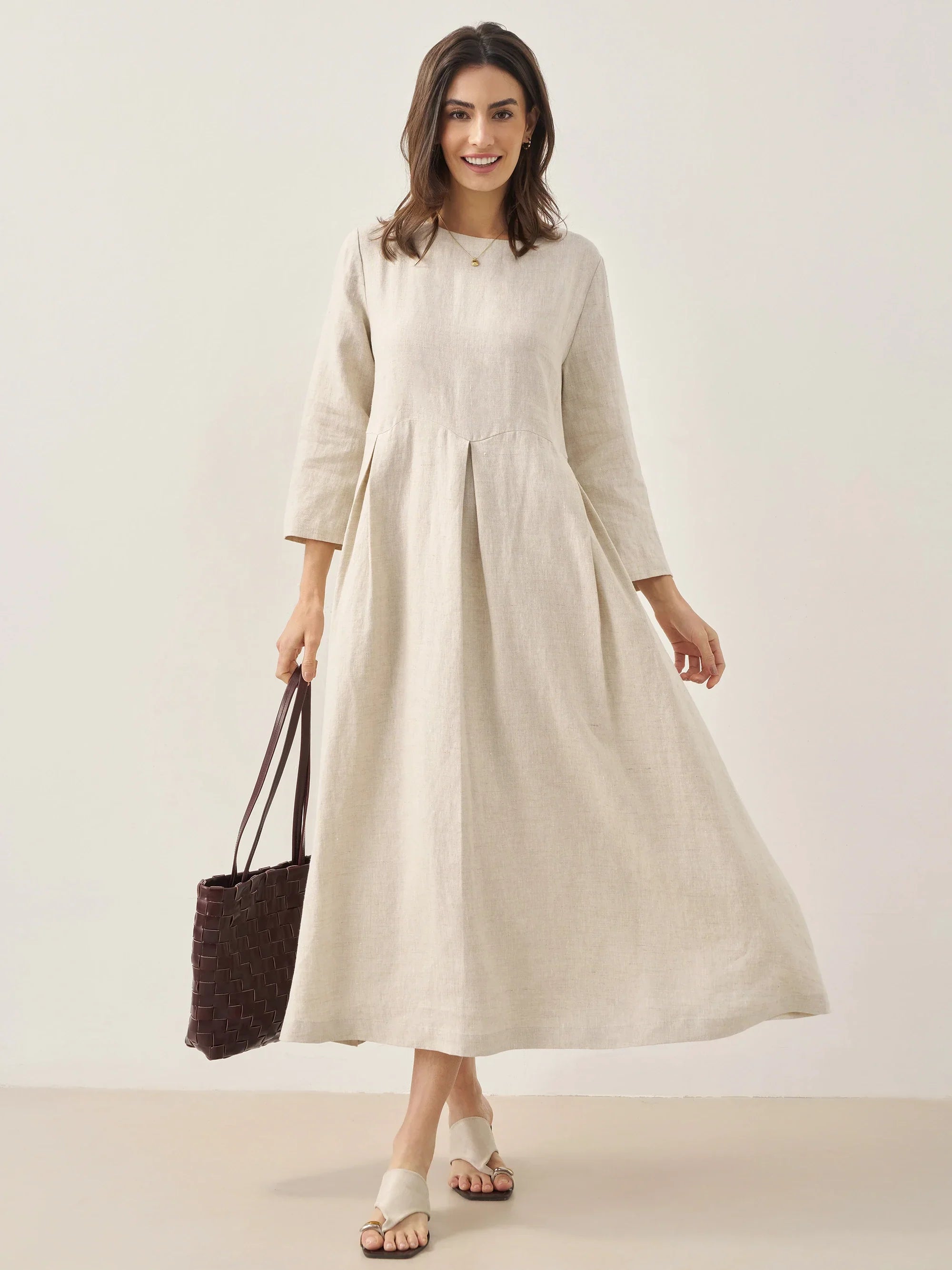 ABIGAIL | Vestido fresco calidad 100% Lino