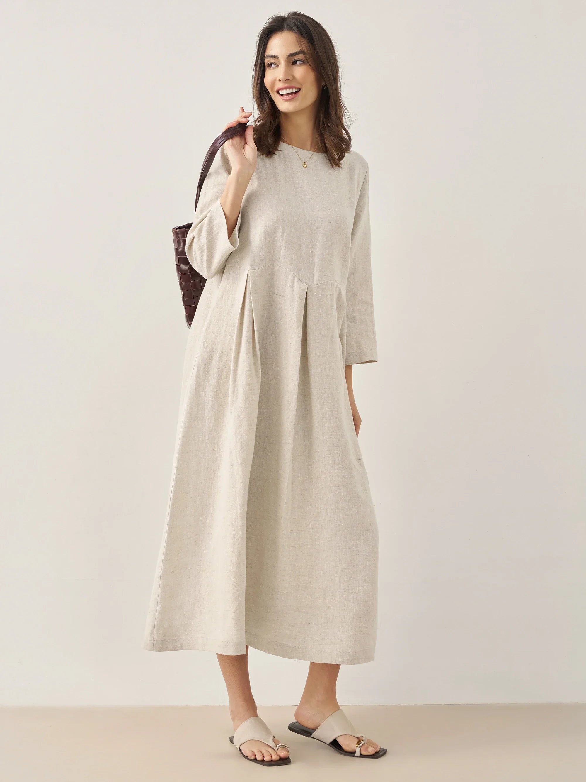 ABIGAIL | Vestido fresco calidad 100% Lino