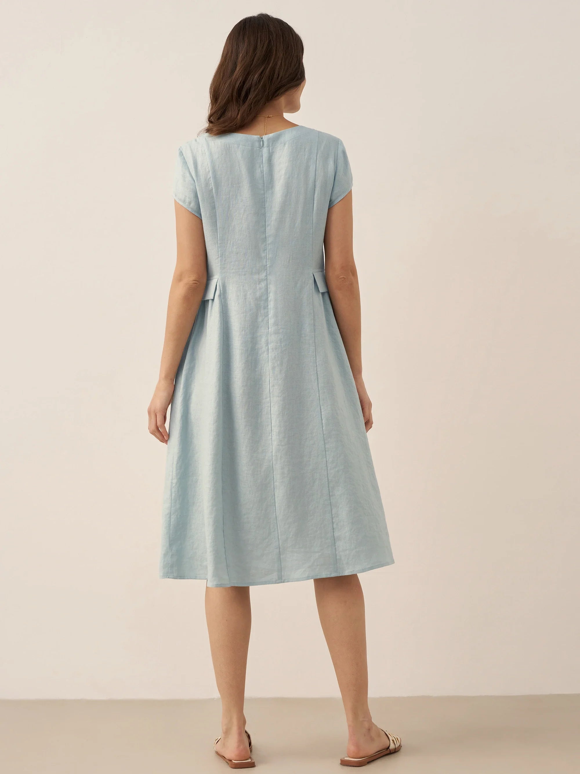 ALEXA | Vestido verano de lino 100%