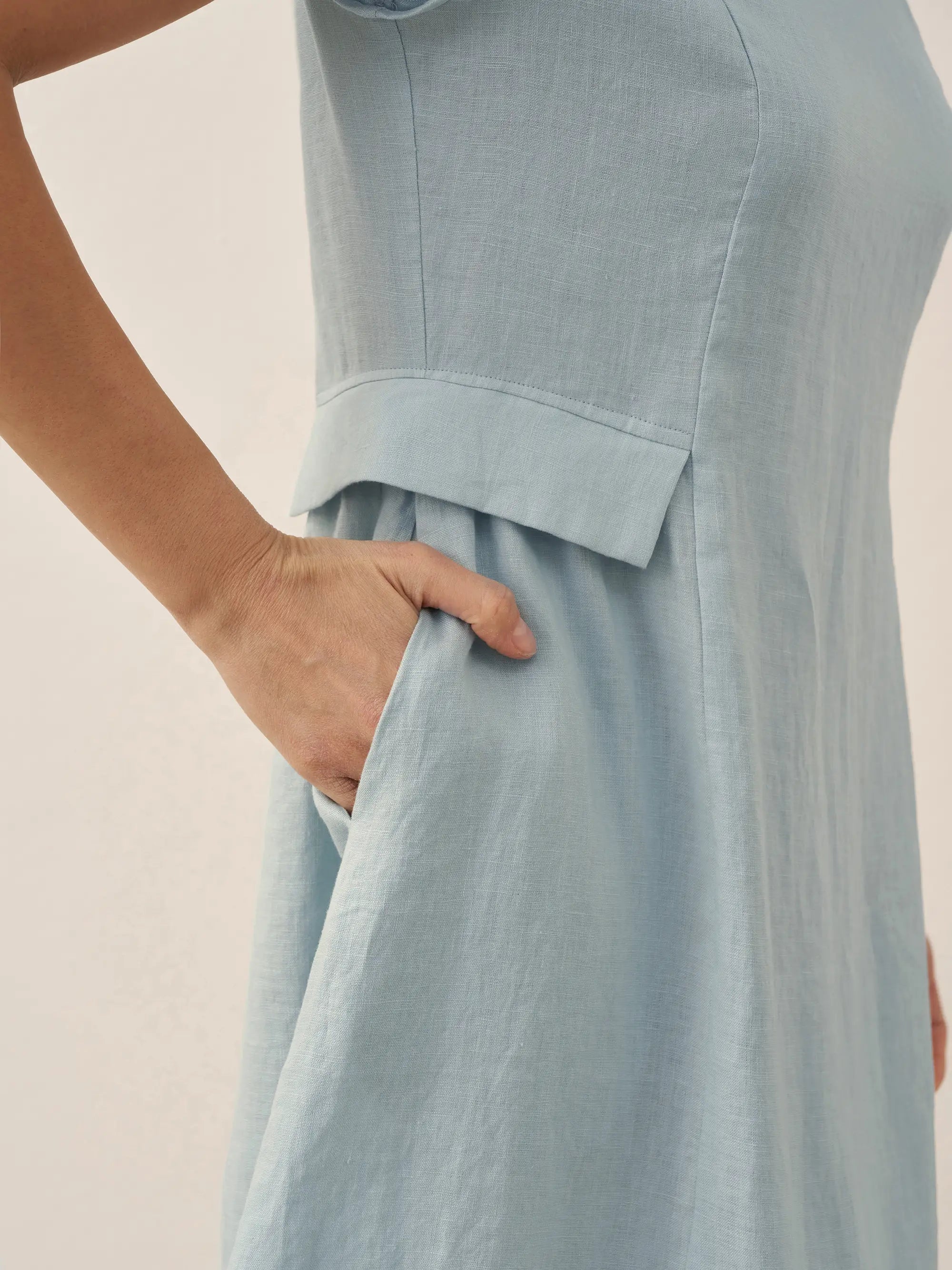 ALEXA | Vestido verano de lino 100%