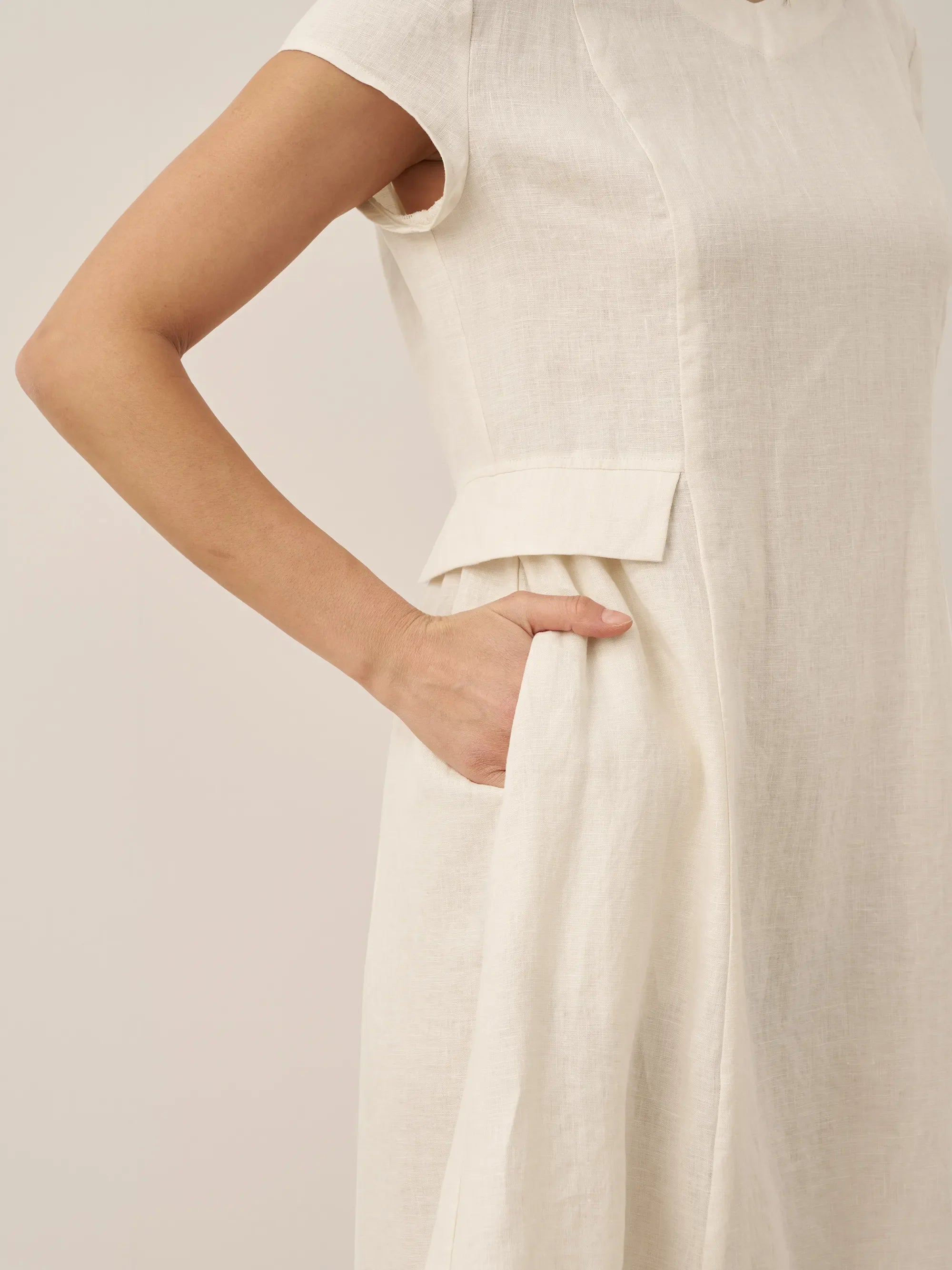 ALEXA | Vestido verano de lino 100%