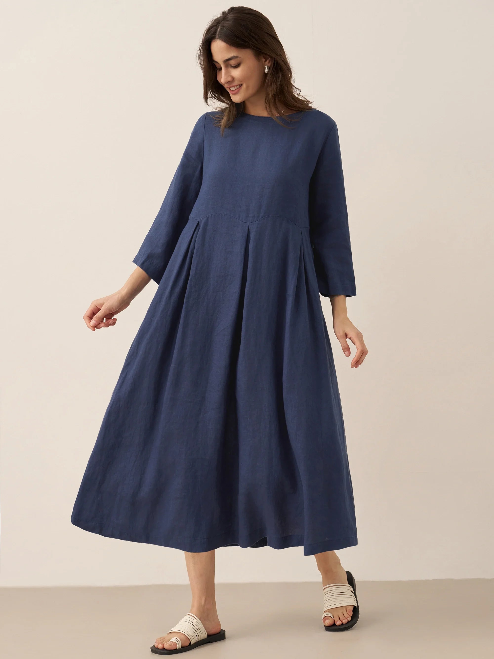 ABIGAIL | Vestido fresco calidad 100% Lino