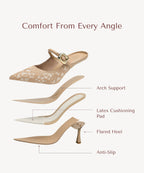 ISABEL™ | Slingback con Lazo Distintivo