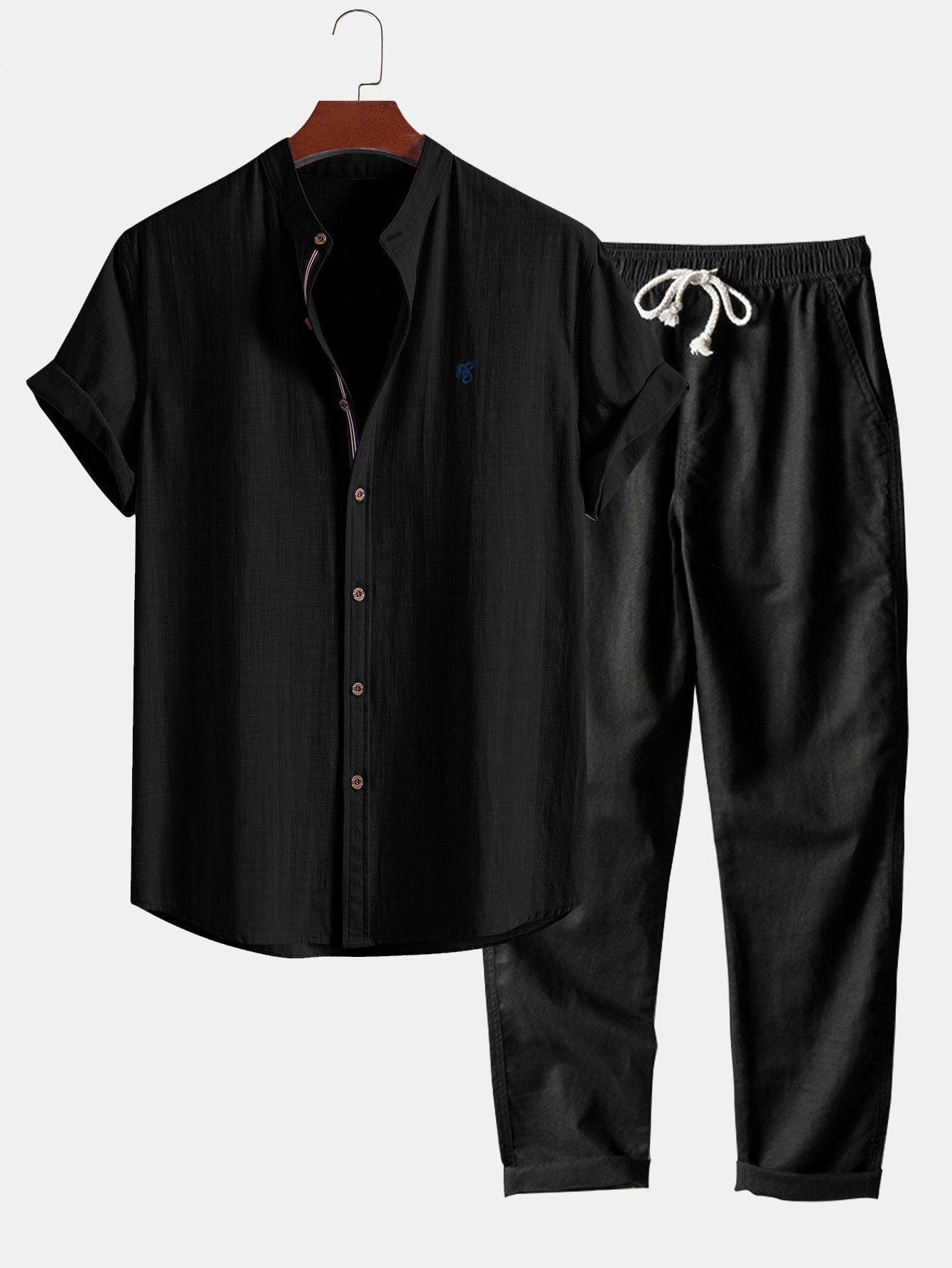Vittorio | Conjunto de lino corto