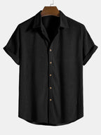 LEÓN | Conjunto Camisa Texturizada y Shorts
