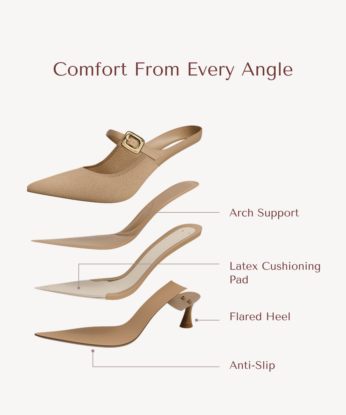 MARTA™ | Mule de Punta Sofisticada