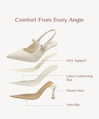 CLARA™ | Mule de Tacón Elegante