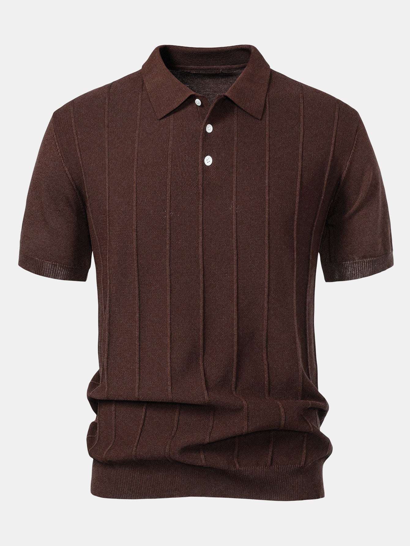 Enzo™ | Conjunto Polo Jacquard y Pantalón Recto