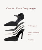 VALENTINA™ | Stiletto de Tiras Elegantes