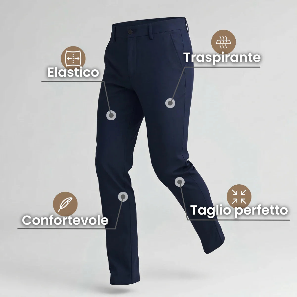 Pantalone Elasticizzato MorphoFit® 2.0