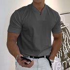 Camiseta Toscana | Camiseta ajustada con cuello en V para hombre