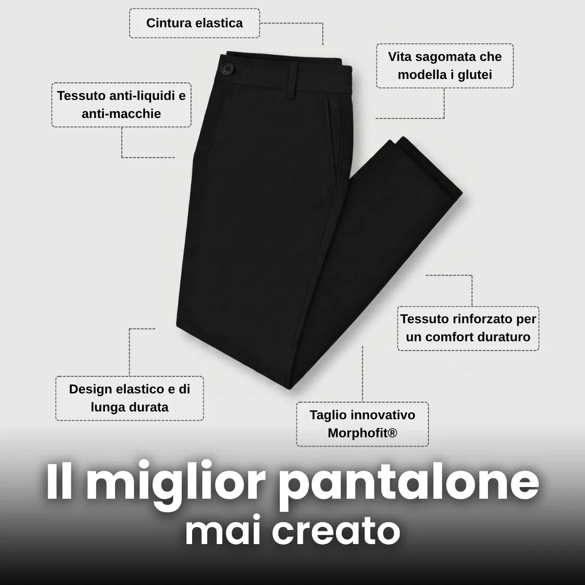 Pantalone Elasticizzato MorphoFit® 2.0