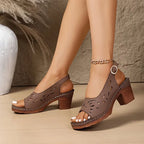 Corrina - Damen Keilsandalen mit Fussgewolbeunterstutzung
