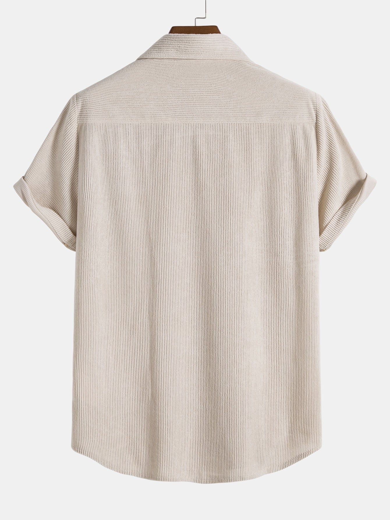 MARCEL | Camisa de Pana de Manga Corta