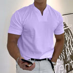 Camiseta Toscana | Camiseta ajustada con cuello en V para hombre