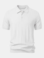 Enzo™ | Conjunto Polo Jacquard y Pantalón Recto