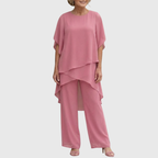 ELARA™ | Conjunto Palazzo de Dos Piezas Elegante