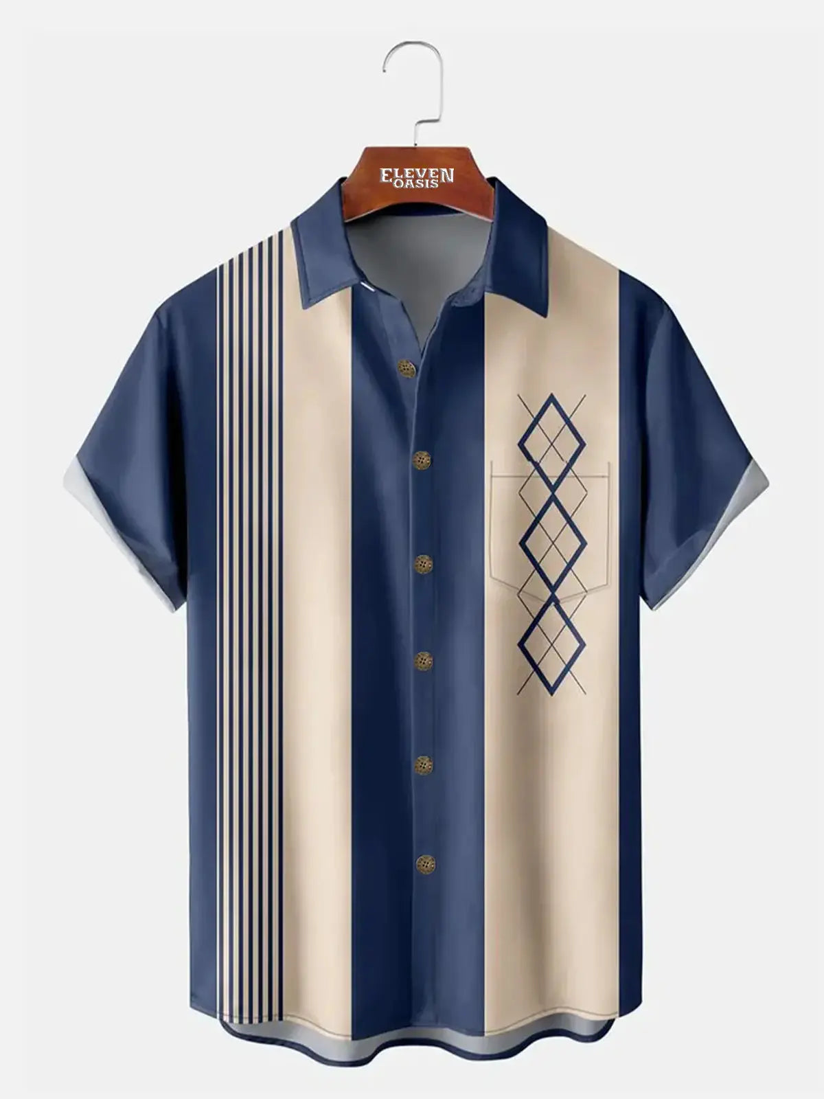 DARIO | Camisa Estilo Retro Contemporáneo