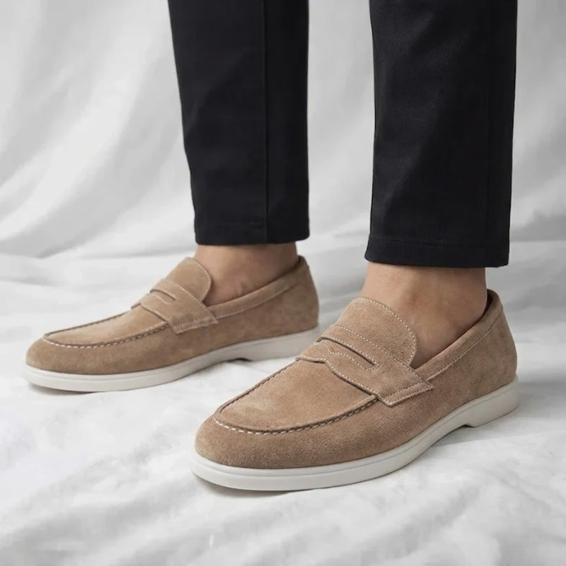 Mayfair Wildleder-Penny-Loafer