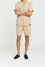 Conjunto de lino Valenci | Beige