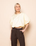 Angelina | Blusa top globo mujer Amarilla