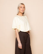 Angelina | Blusa top globo mujer Amarilla