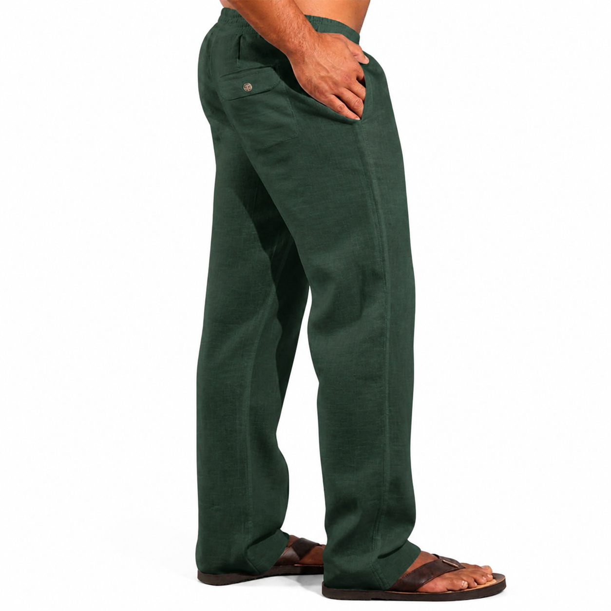 Pantalón de lino Roma | Elegancia Mediterránea para este Verano
