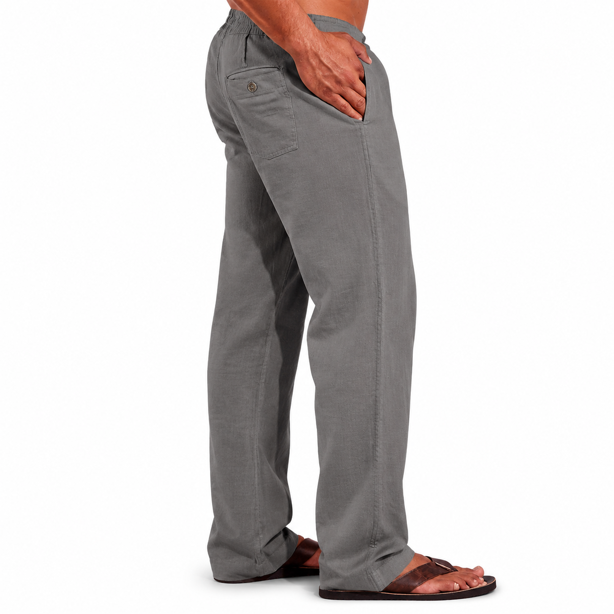 Pantalón de lino Roma | Elegancia Mediterránea para este Verano