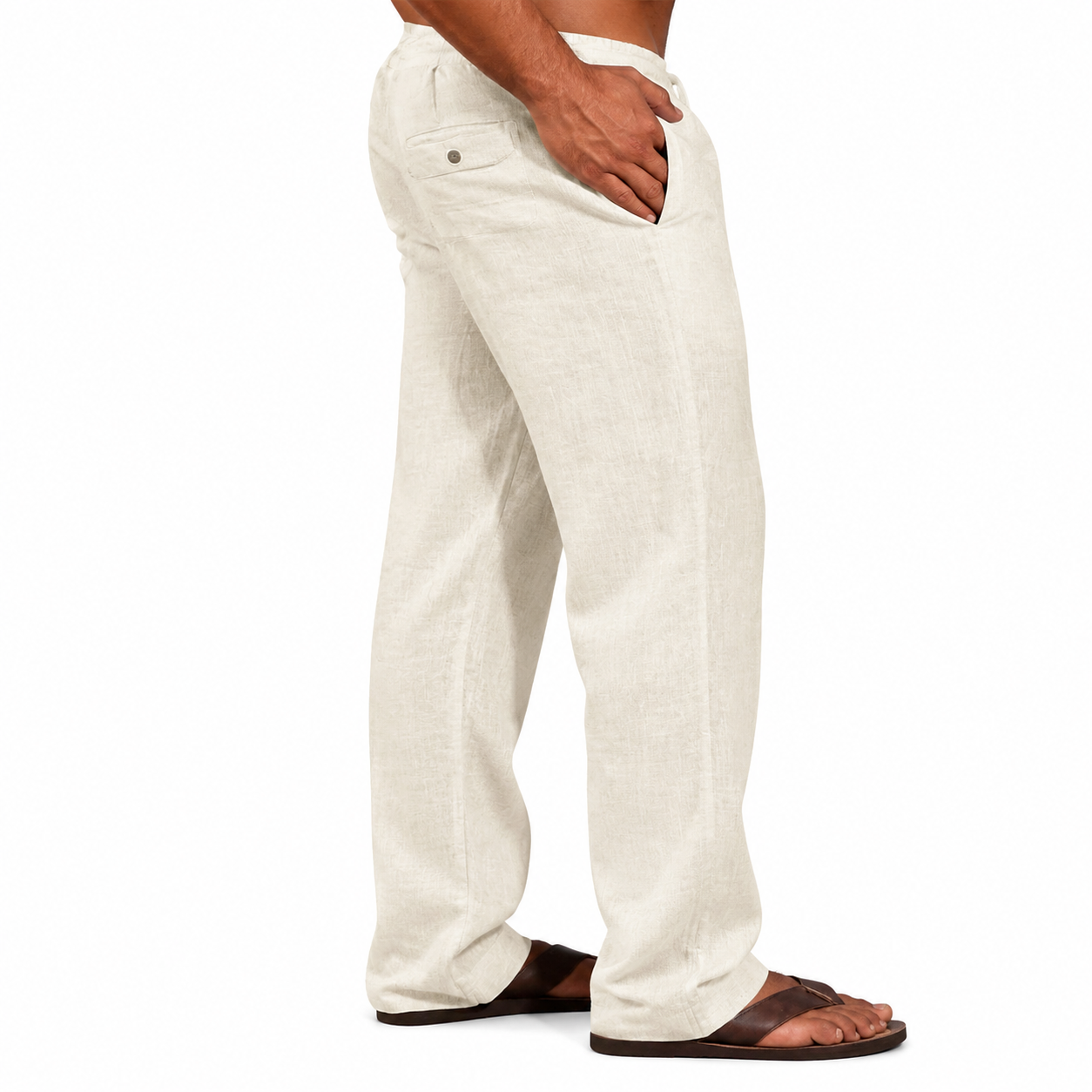 Pantalón de lino Roma | Elegancia Mediterránea para este Verano
