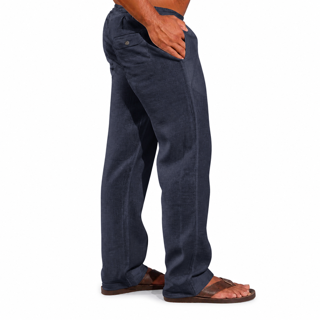 Pantalón de lino Roma | Elegancia Mediterránea para este Verano
