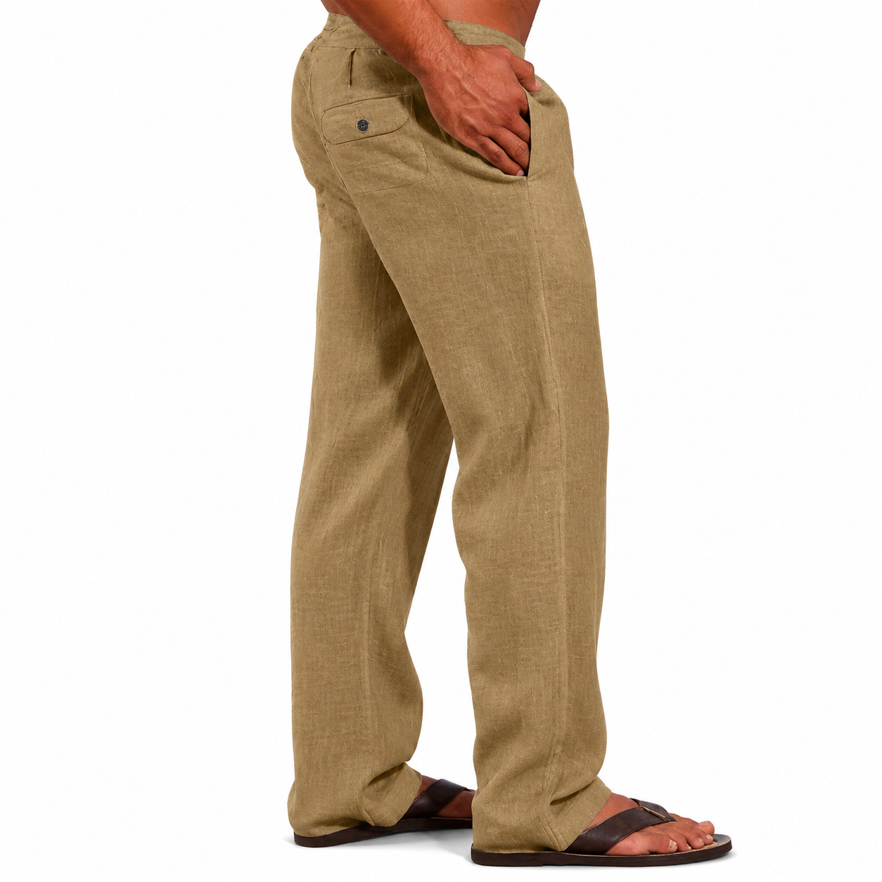 Pantalón de lino Roma | Elegancia Mediterránea para este Verano