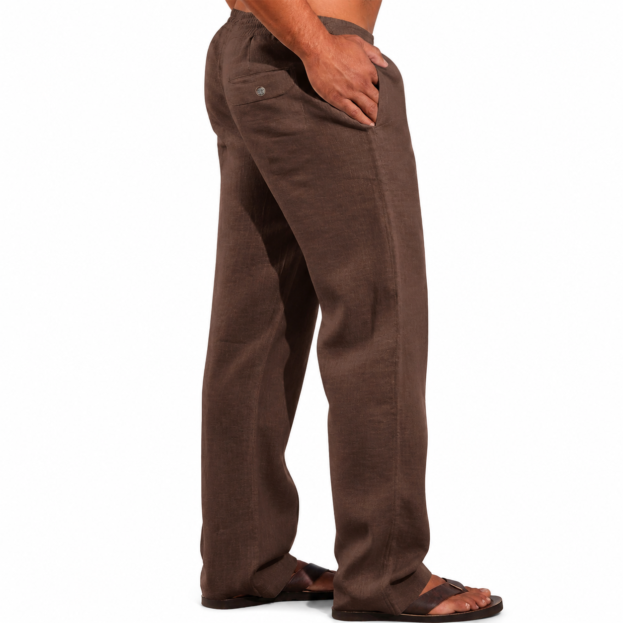 Pantalón de lino Roma | Elegancia Mediterránea para este Verano