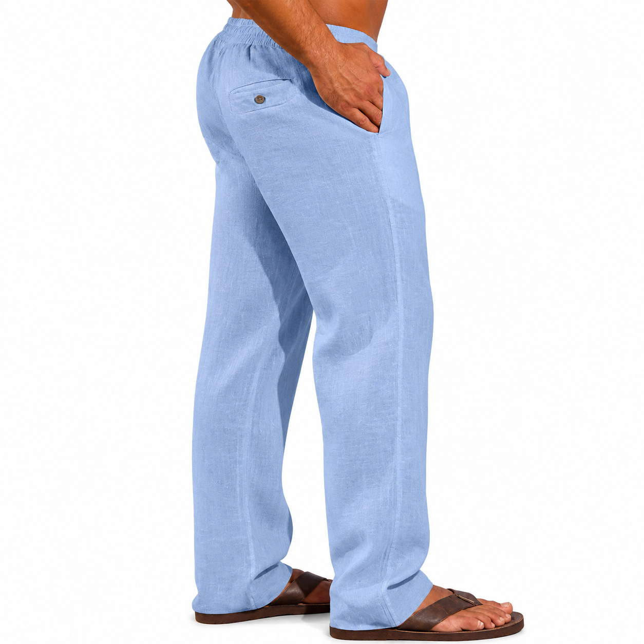 Pantalón de lino Roma | Elegancia Mediterránea para este Verano